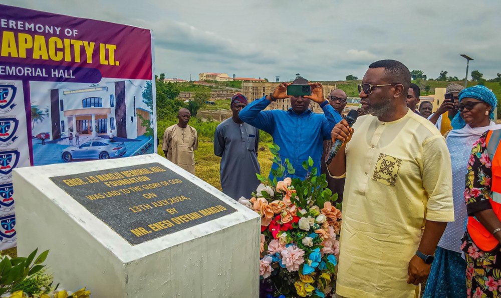 Groundbreaking Ceremony Of Engr. Dr. Joseph Oyeyani Makoju Memorial Hall At Ful